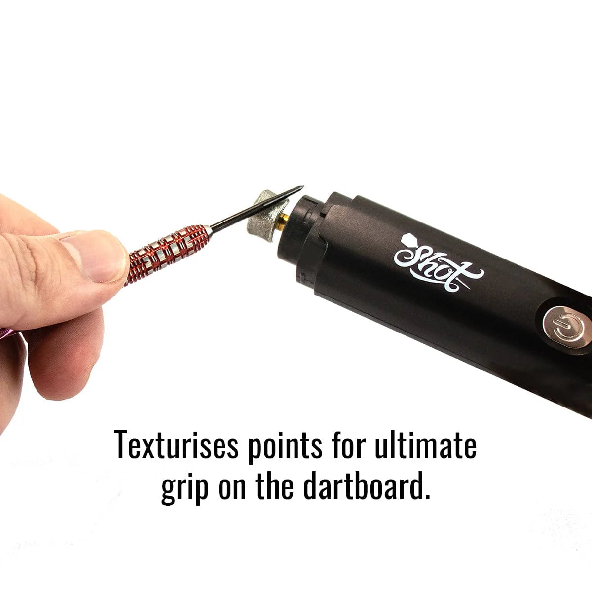 Turbo Dart Sharpener Shot – Mode Texturation Pointes Fléchettes - Darts180