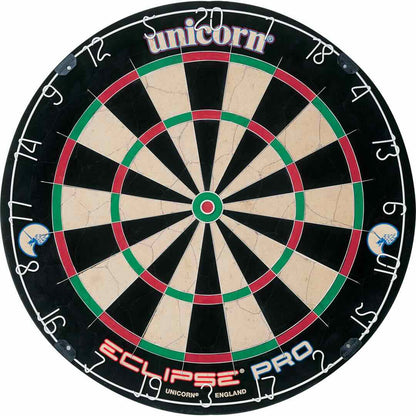 Unicorn Eclipse Pro Dartboard – Vue Face Cible Fléchettes Pro - Darts180