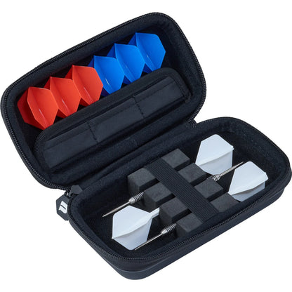 Unicorn Forge Étui Fléchettes – Vue Étui Ouvert Contenu - Darts180