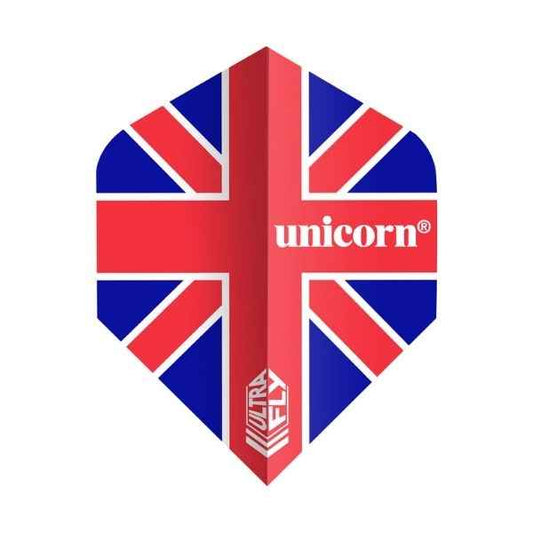 Unicorn Ultrafly.100 Flag No.2 Union Jack 2 – Ailettes Drapeau Britannique - Darts180