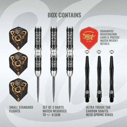 Viking Wolf 90% Shot – Set de 3 Fléchettes - Darts180