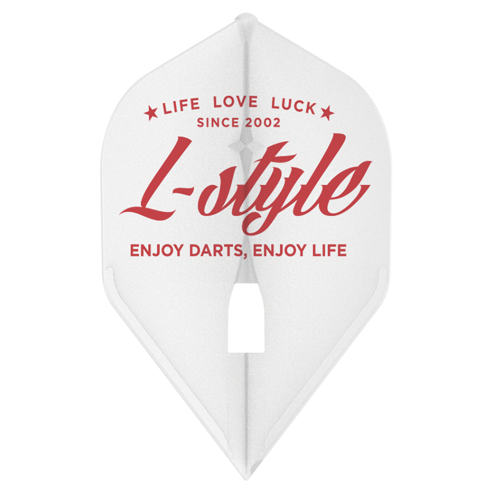 L-Style Signature Champagne Flight L1PRO Vintage Logo – Vue Ailette Vintage 3 - Darts180