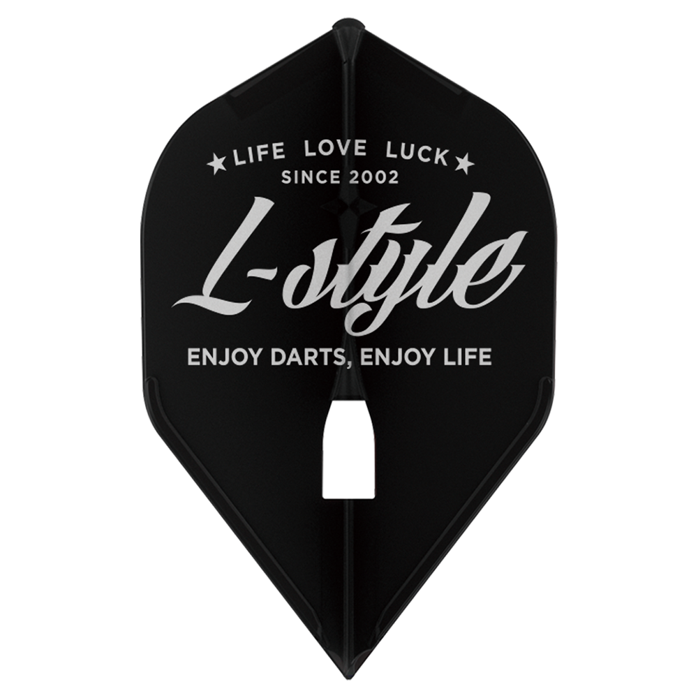 L-Style Signature Champagne Flight L1PRO Vintage Logo – Vue Ailette Vintage 2 - Darts180
