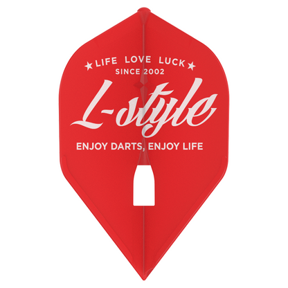 L-Style Signature Champagne Flight L1PRO Vintage Logo – Vue Ailette Vintage 4 - Darts180