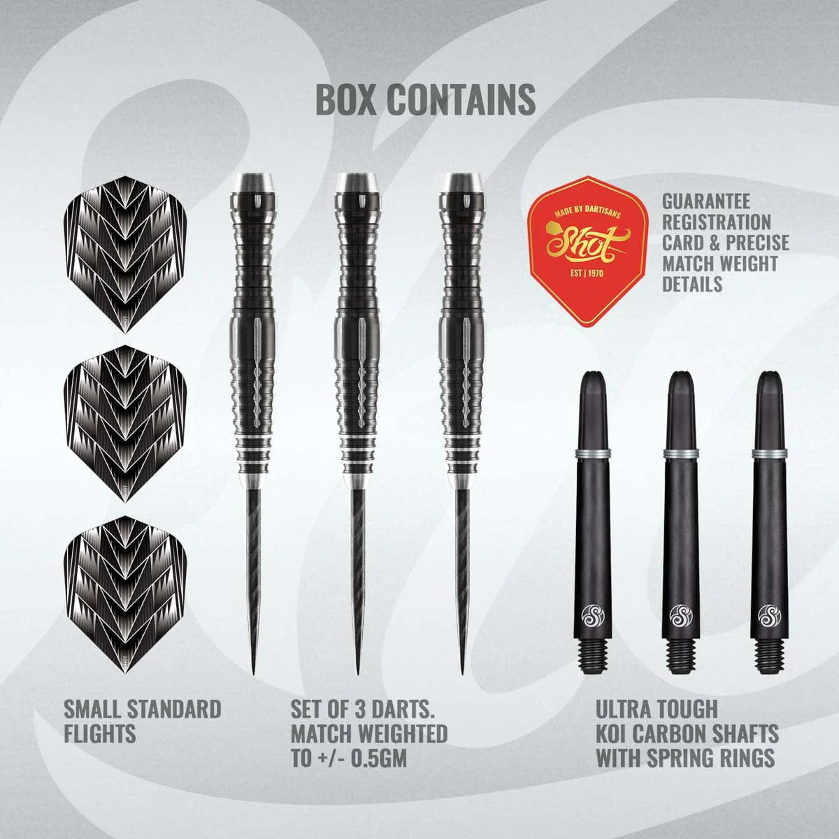Tribal Weapon 4 Black 90% - Darts180