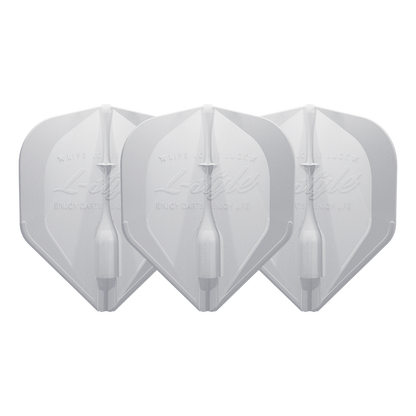 L-Style L1EZ Fantom Transparentes – Set Tiges Champagne Fantom Transparentes - Darts180