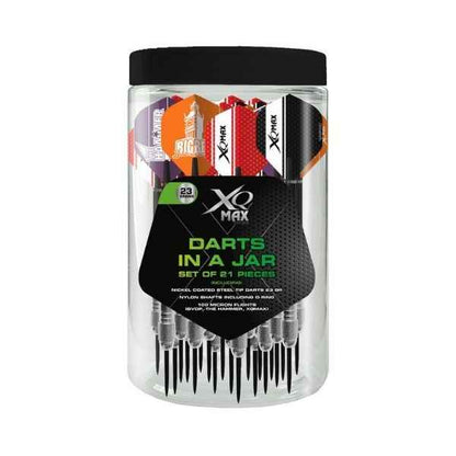 XQMax Darts Set In A Jar 21pcs