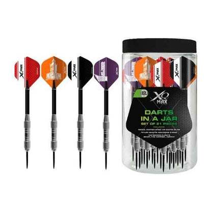 XQMax Darts Set In A Jar 21pcs