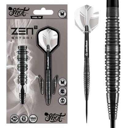 Zen Satori 90% Shot – Fléchettes Acier - Darts180