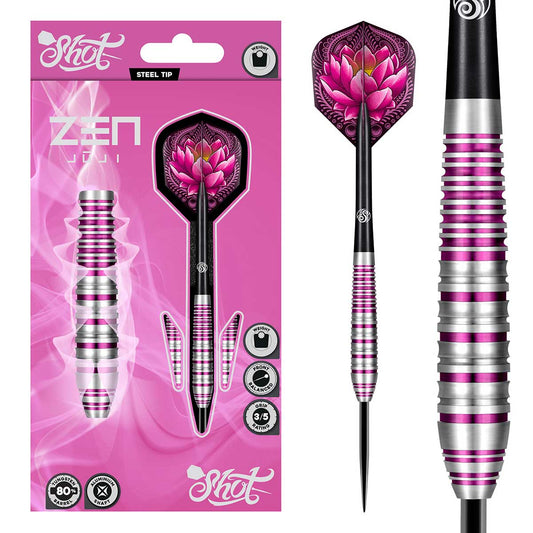 Zen Juji 80% Shot – Fléchettes Acier - Darts180