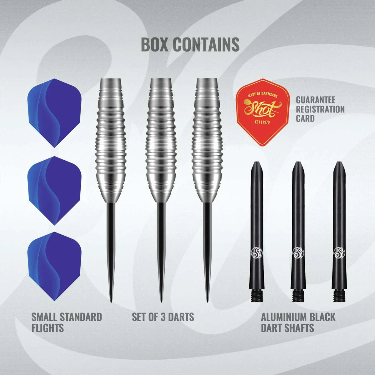 Zen Budo 80% Shot – Set de 3 Fléchettes - Darts180