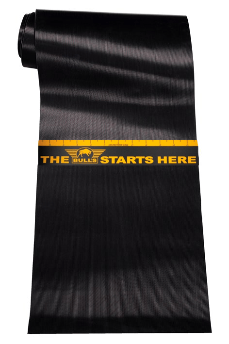 Bull's Rubber Dartmat 300x60cm – Détail - Darts180