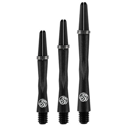 Tiges Carbon Tao Shot – Tiges Fléchettes + Ring - Darts180
