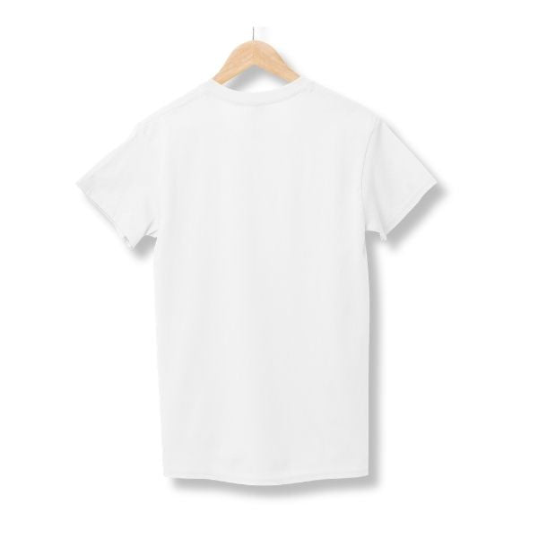 T-shirt Darts180 Ce soir c'est Dartiflette Blanc – Vue Arrière - Darts180