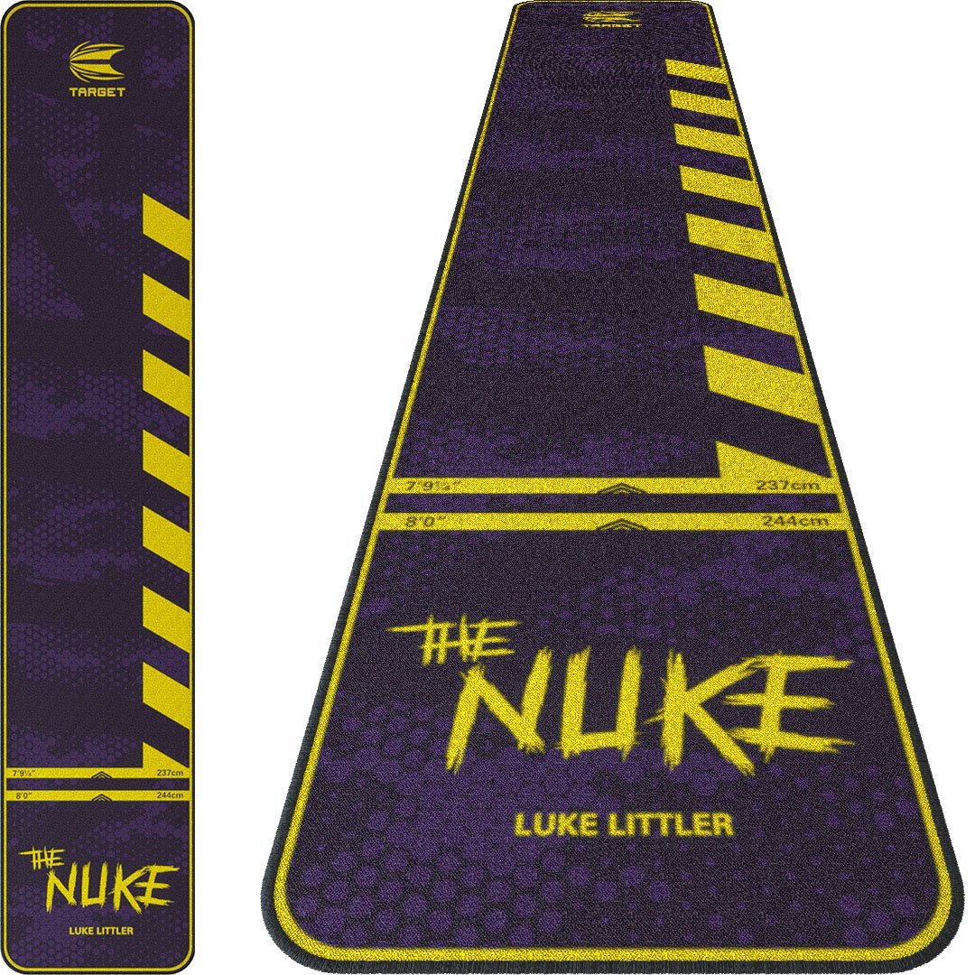 Target Luke Littler The Nuke Dart Mat – Tapis Fléchettes 300x60 - Darts180