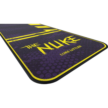 Target Luke Littler The Nuke Dart Mat – Détail Tapis Protection Sol - Darts180