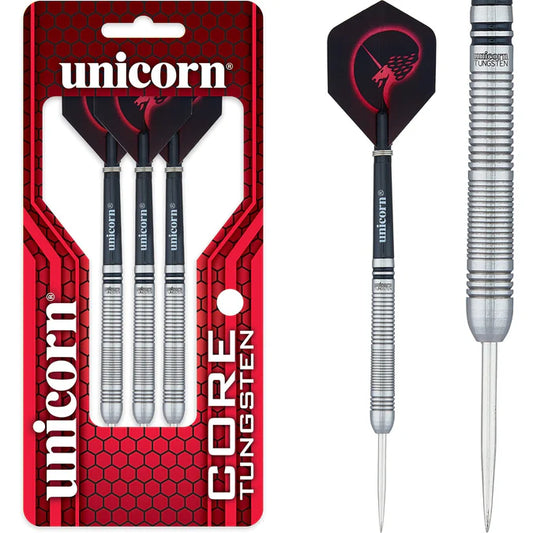 Unicorn Core S3 80% – Vue Ensemble Fléchettes Acier - Darts180