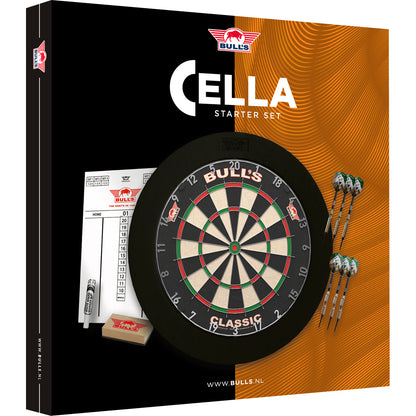Bull's Cella Starter Pack – Packaging - Darts180